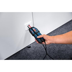 Тестер напруги Bosch Professional GVT 1000-15 до 1000 В змінного/постійного струму зі світлодіодним дисплеєм та звуковим сигналом